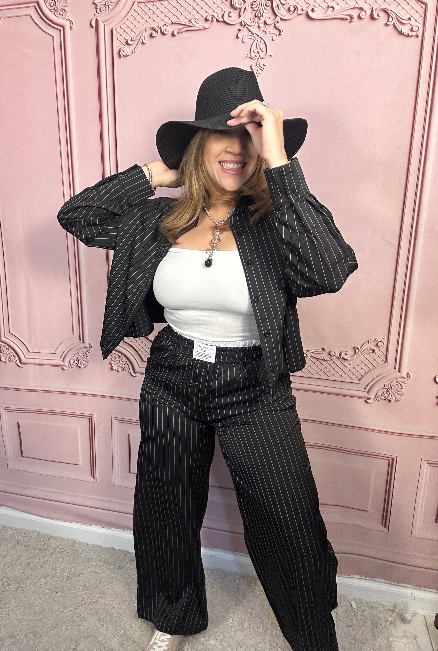 White Stripe Design Set