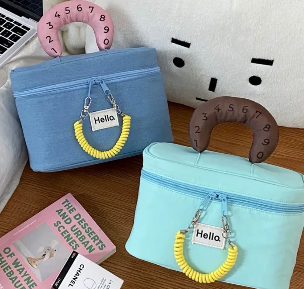 Hello Makeup Bag