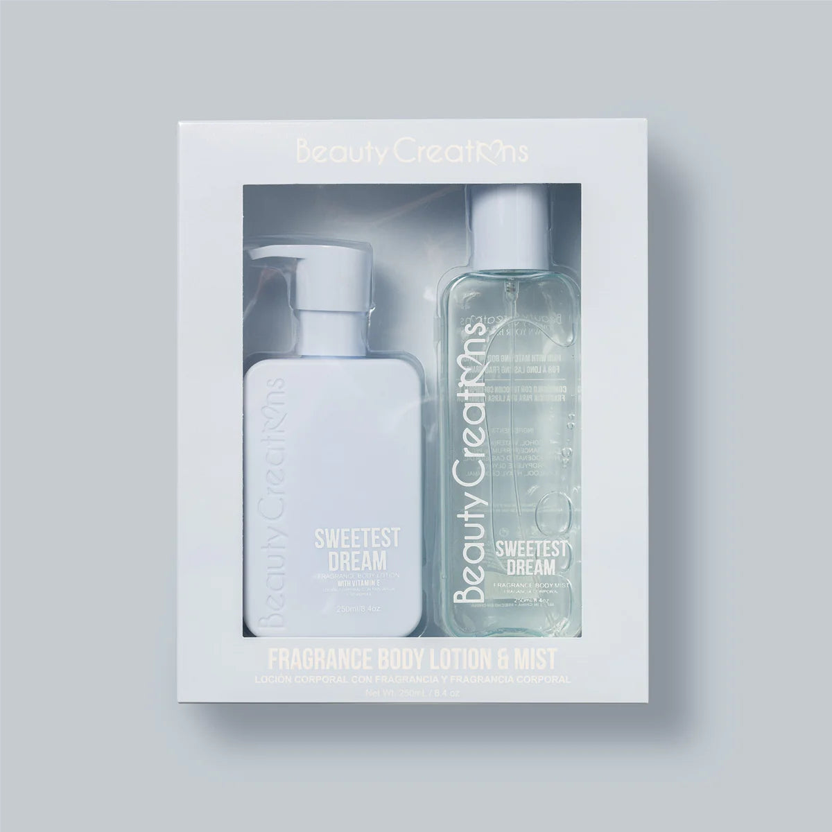 Lotion & Mist Set Beauty Creations