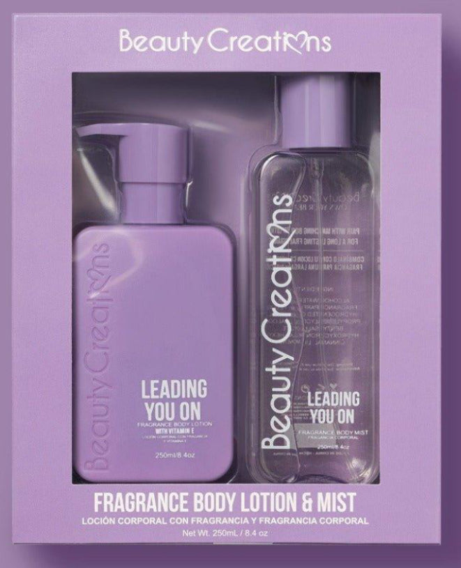 Lotion & Mist Set Beauty Creations