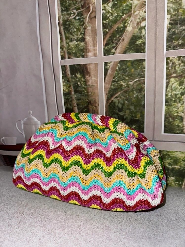 Colorful Zig Zag Purse