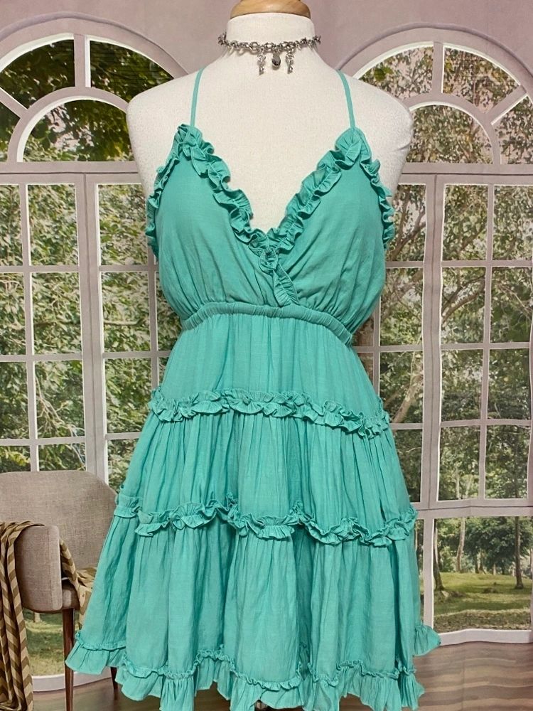 Turquoise Dress