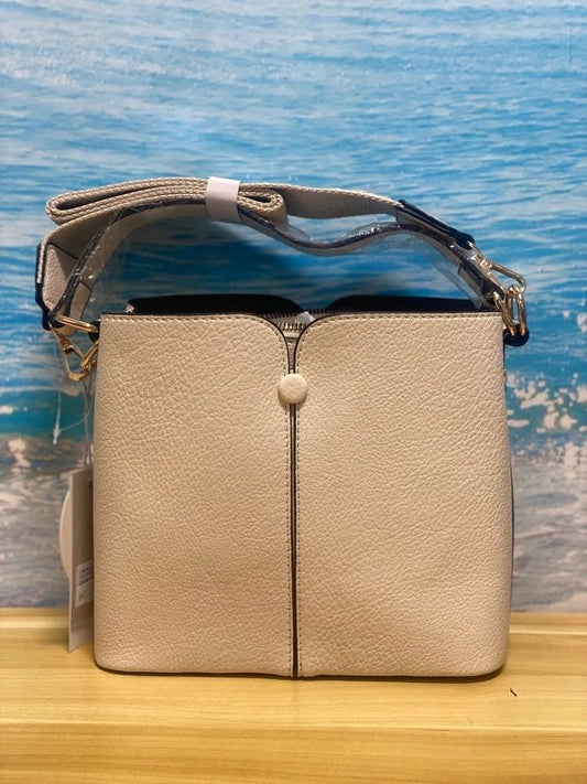 Beige Crossbody Bag