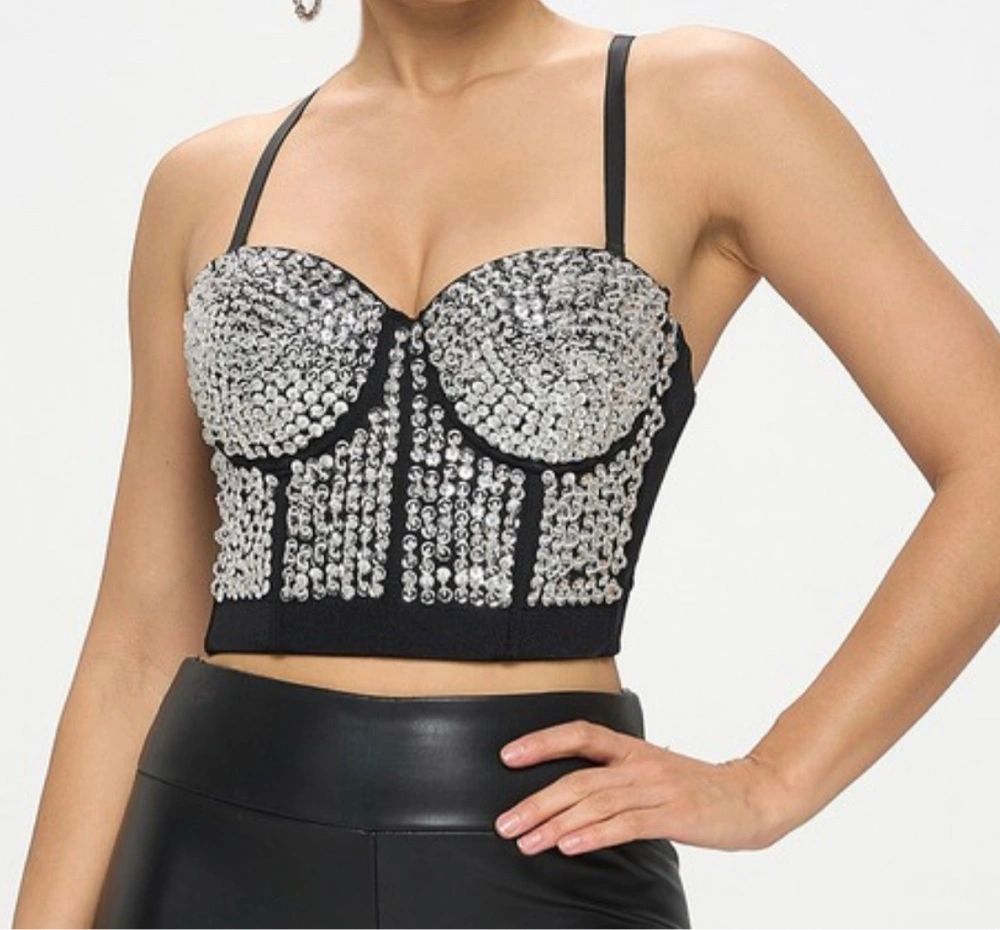 Bling Vogue Bustier