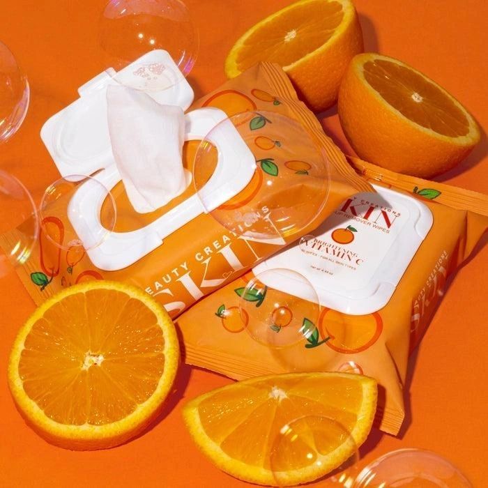 SKIN Orange Makeup Wipes