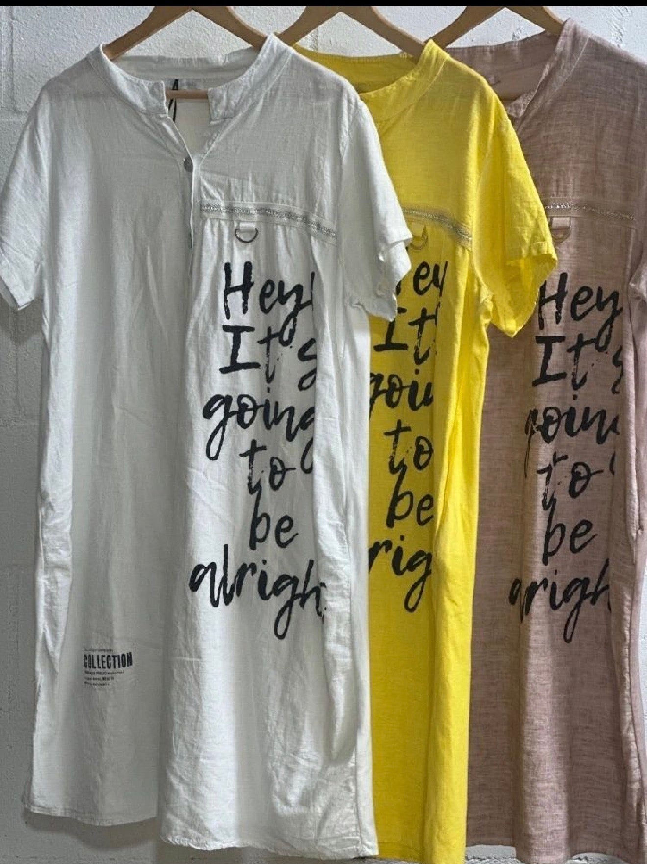 Positive Message Casual Dress