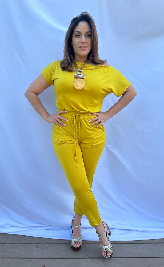 Mustard Jumpsuit