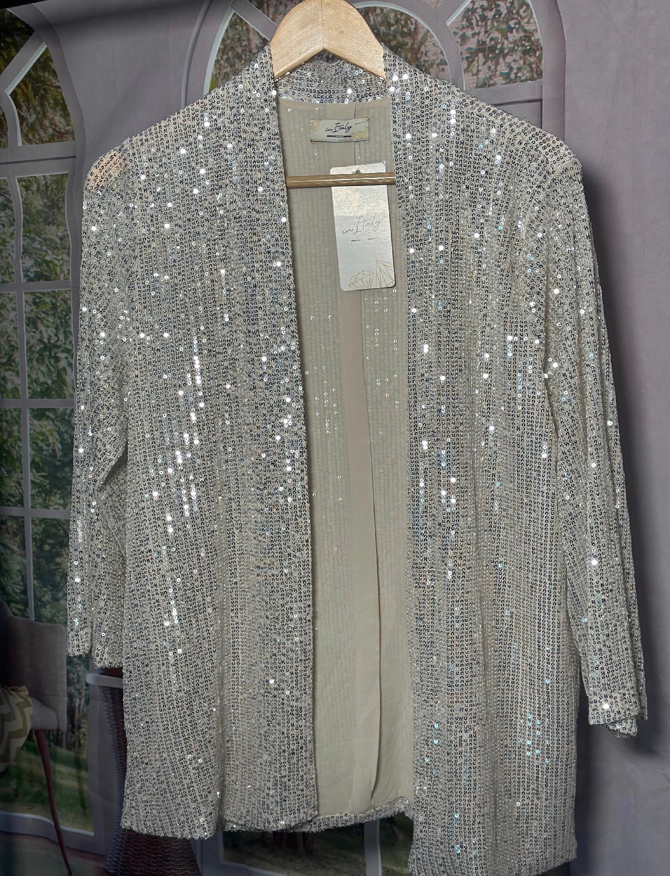 Sequins Sparkle Blazer