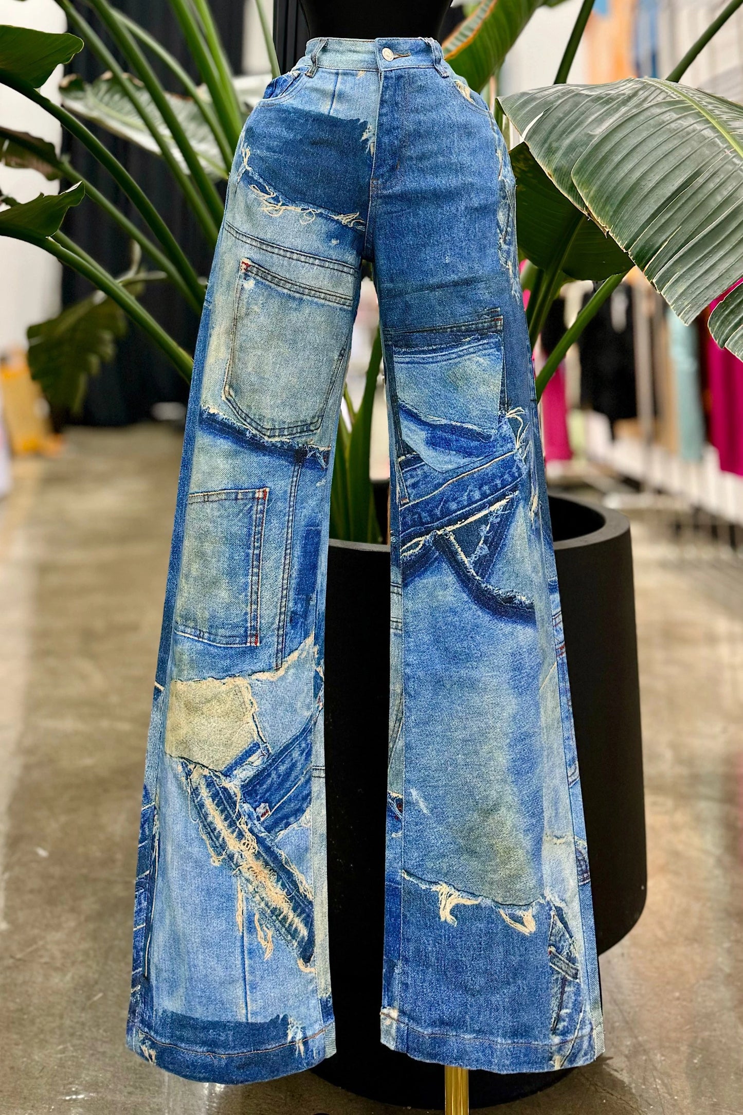 Denim Patches Jean