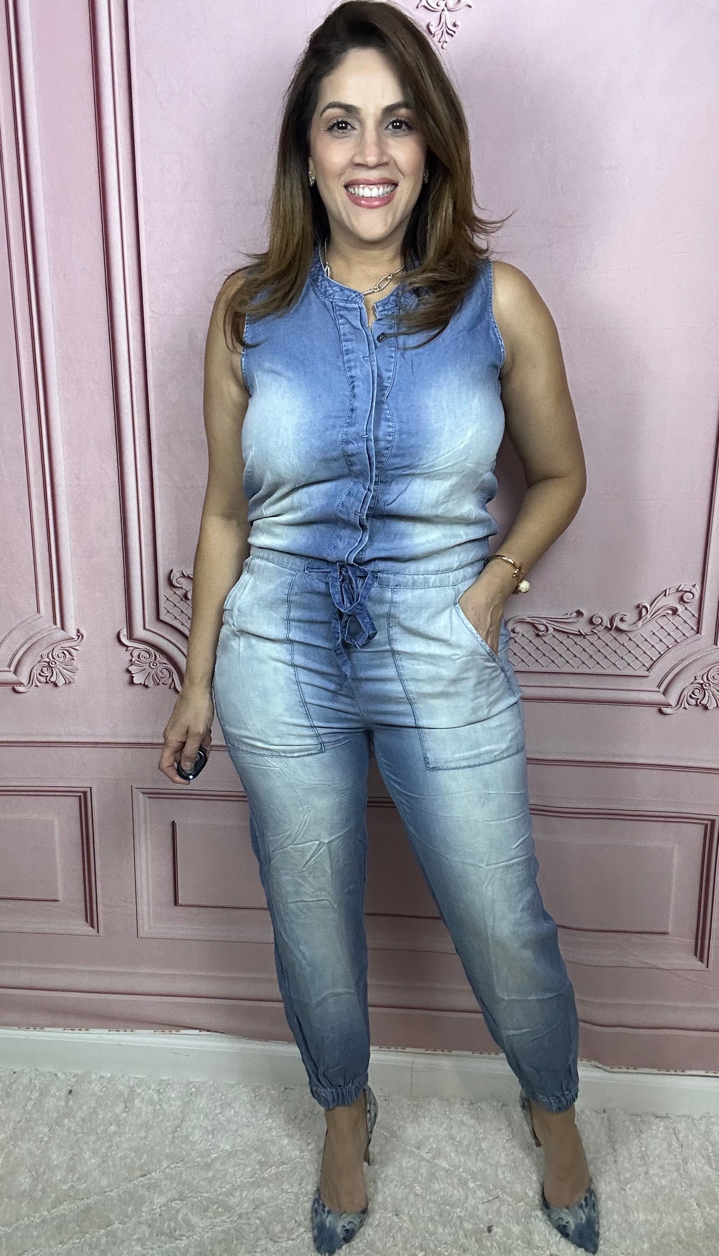 Denim Jumpsuit