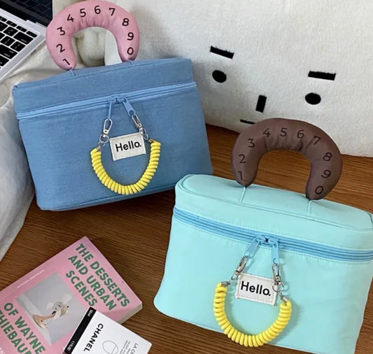 Hello Makeup Bag
