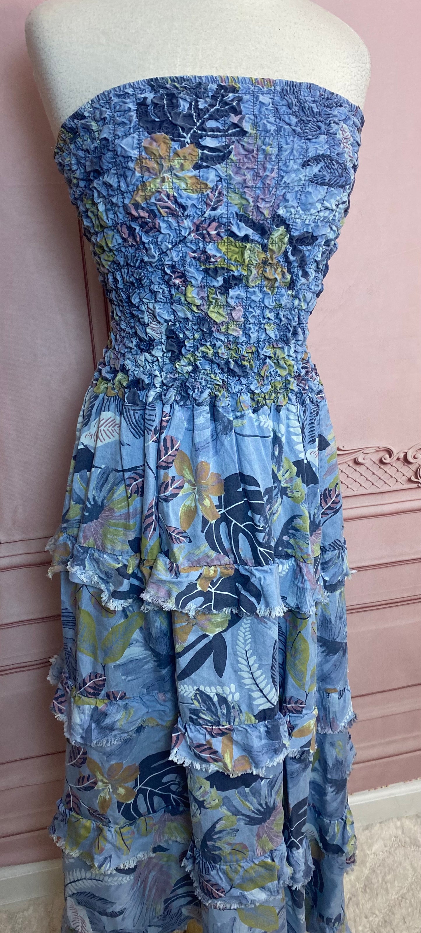 Blue Horizon Italian Dress