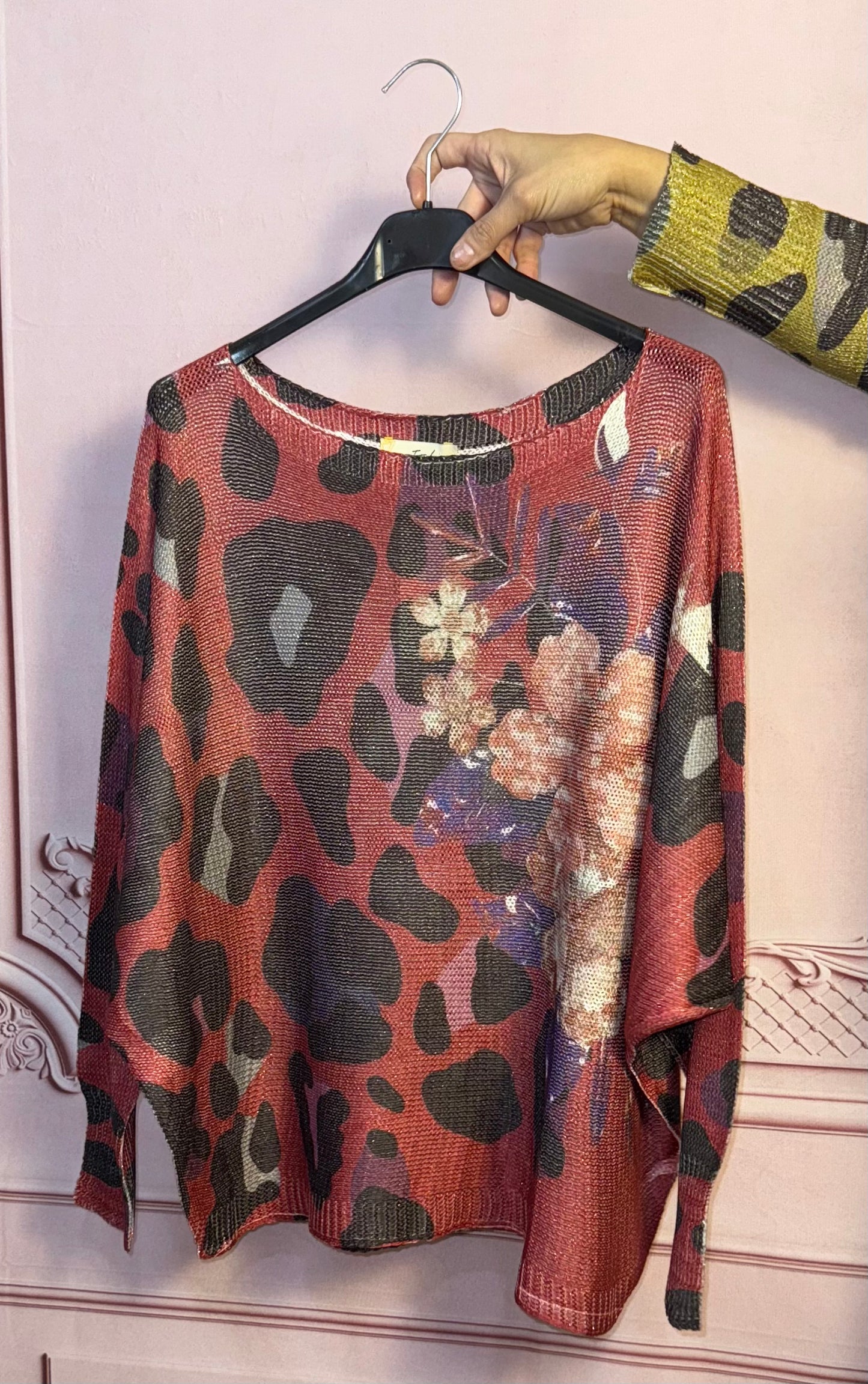 Animal Print Sweatshirt