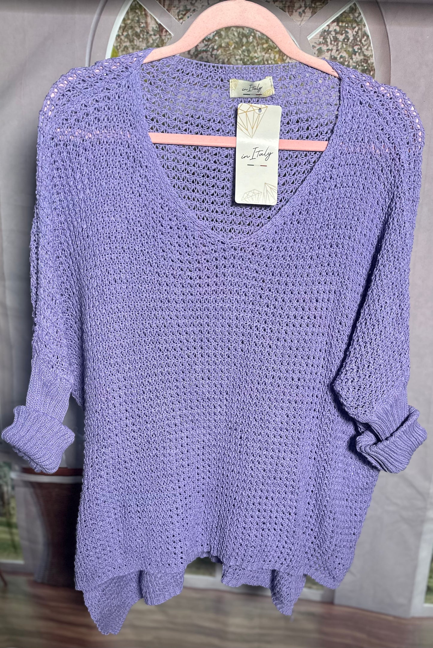 Knitted Lilac