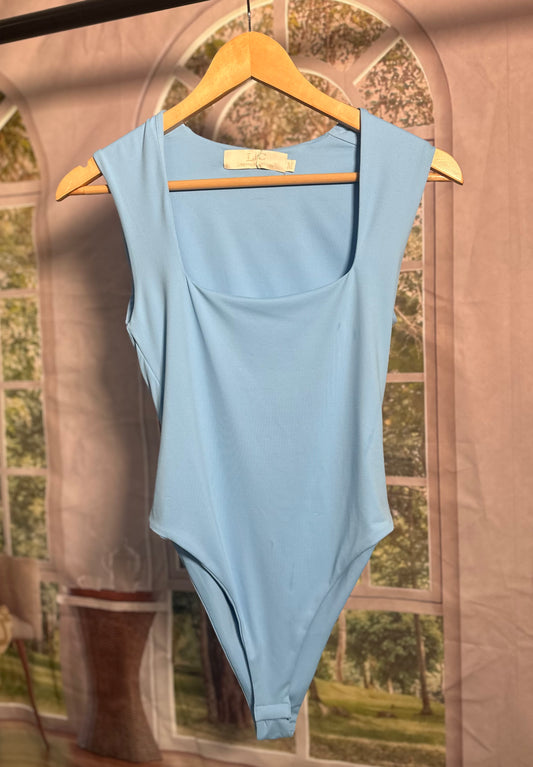 Square Blue Bodysuit