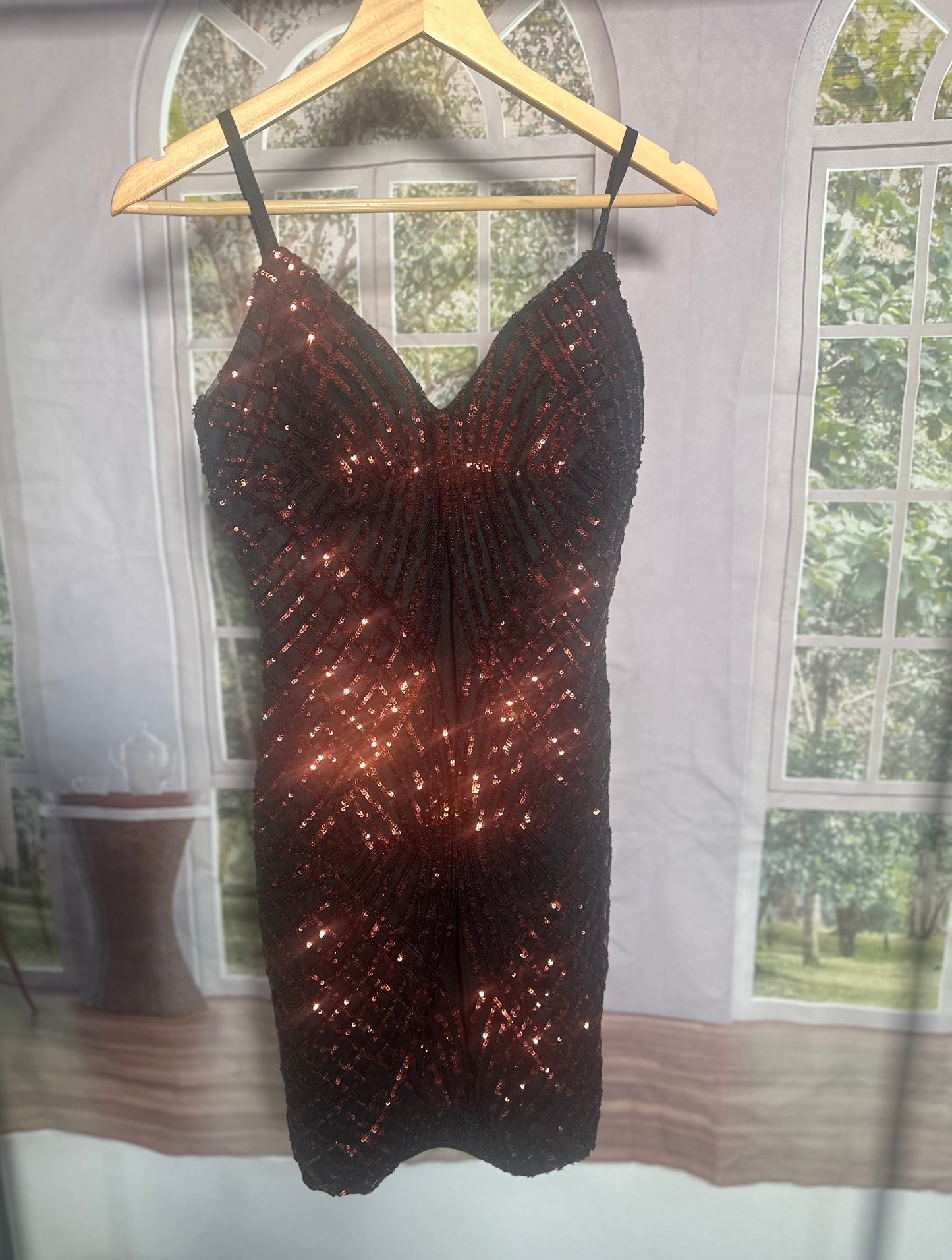 Bronze Sparkles Dress