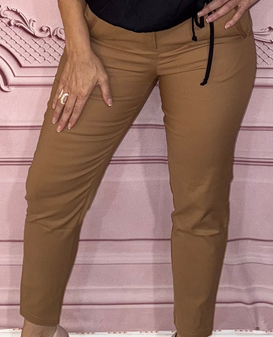 Camel Office Pants