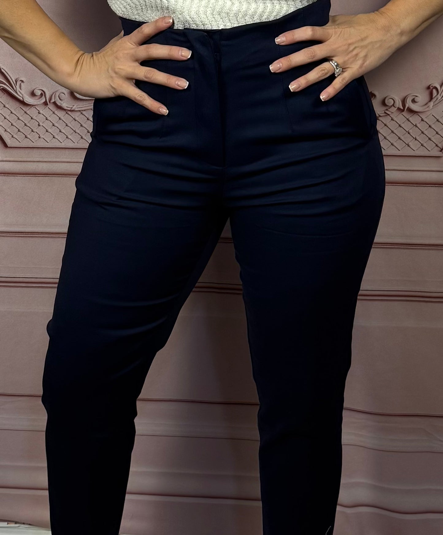 Zarah Pants " Navy Blue"