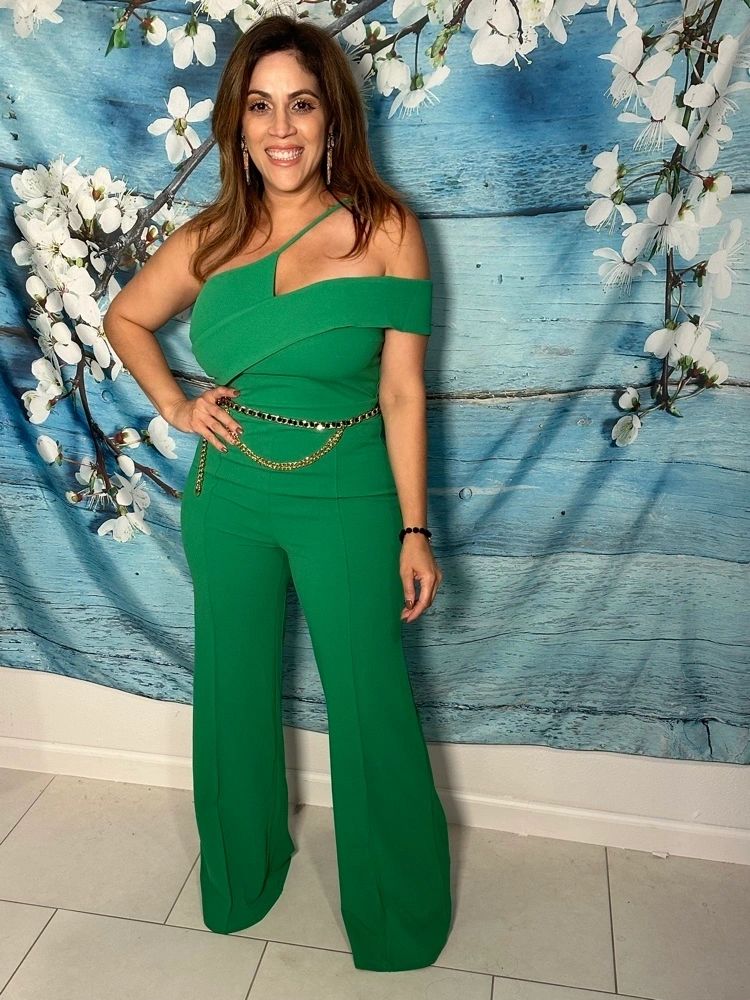 It's Green Jumpsuit