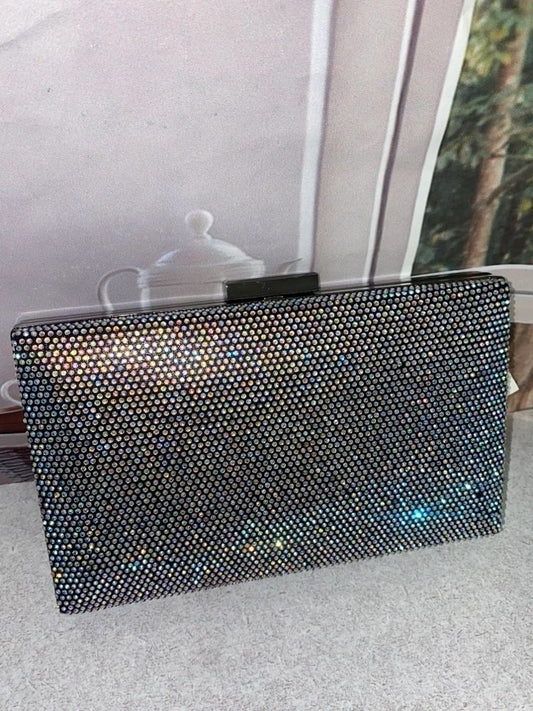 Holographic Sparkle Clutch